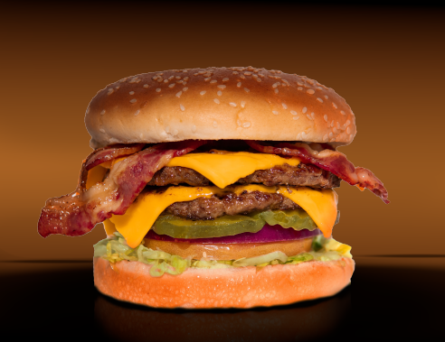 image of double bacon